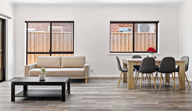 Spacious 4-Bed Home with Private Outdoor Area