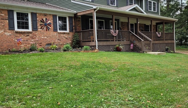 Spacious 4 bedroom, 3 bath home with hot tub and mountain views.