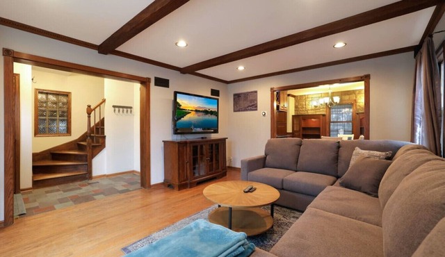 Spacious 4-Bedroom Home with Stunning Backyard Deck in Chicago Land