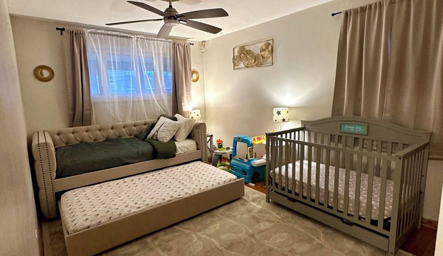 Spacious 4-bedroom house, Free parking, close to O'hare