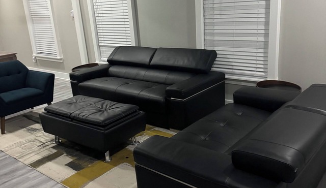 Spacious 4-bedroom house in serene East Cobb Marietta with private pool.