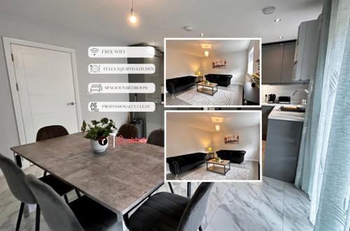 Spacious 4 Bedroom House for 8 Guests Ideal for Families and Contractors, WIFI and Free Parking