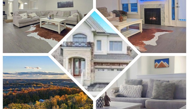 Spacious 4-bedroom house in peaceful Milton with WiFi, AC. Close to escarpment!