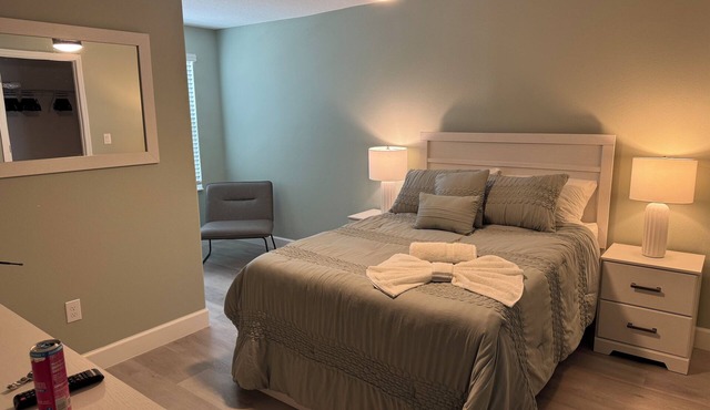 Spacious 4-bedroom townhome with WiFi, AC in charming Tampa