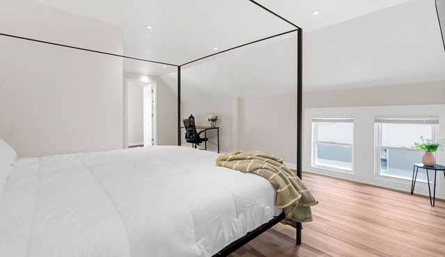 Spacious 4-bedrooms with 3 full showers, comfortable living room and dining