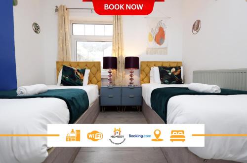 Spacious 4BR House By Homesy Short Lets & Serviced Accommodation Cardiff With Free Parking & WiFi