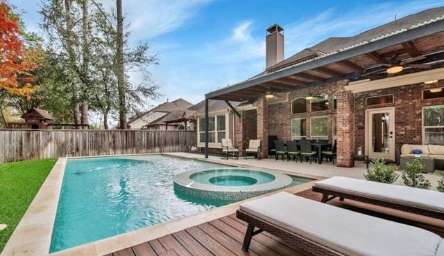 Spacious 4BR Retreat with Private Pool & Patio!