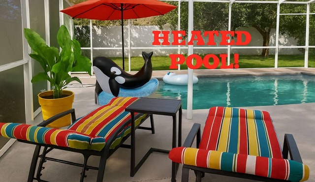 Spacious 4BR Retreat w/Heated Pool, Near Weeki Wachee Springs