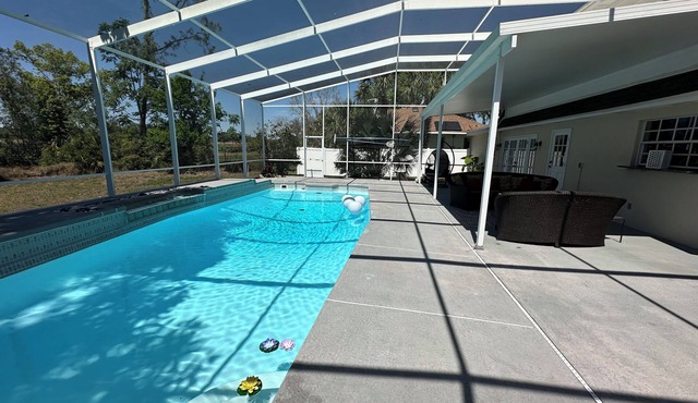 Spacious 5 bedroom 3.5 bath POOL home with Gym!