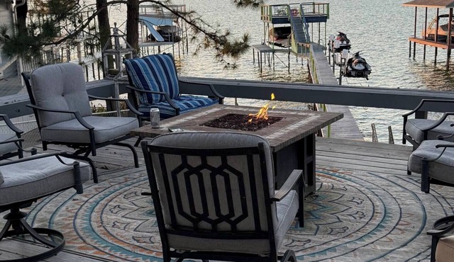 Spacious 5-bedroom, 4-bath lakefront home with modern comforts, scenic views, and plenty of room for family and friends—perfect for a relaxing getaway or fun-filled retreat.