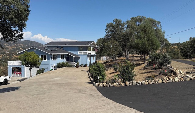 Spacious 5-bedroom estate w/3 full bathrooms; remodeled on 4 acres, in La Grange