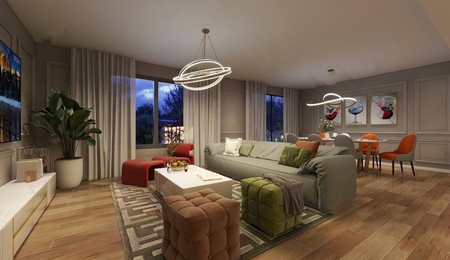 Spacious 5-bedroom villa in vibrant Las Vegas with AC, WiFi