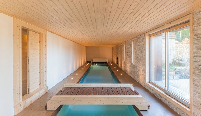 Spacious 5-bedroom villa in charming Basel area with indoor pool & fitness room