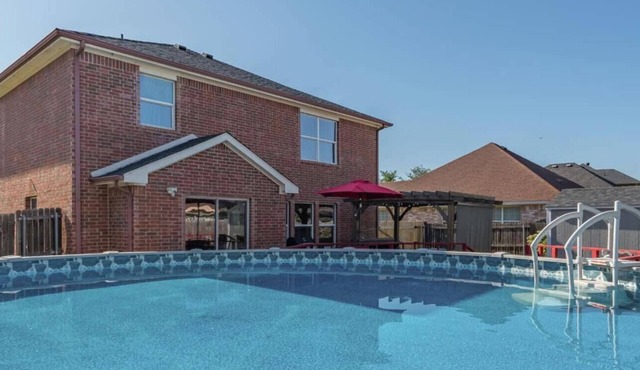 Spacious 5BR Home | Pool, Game Room & Grill