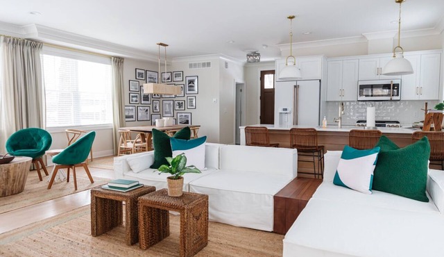 Spacious 6BR Retreat w/Golf Cart + Fire Pit