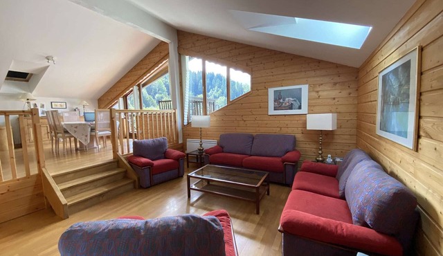 Spacious 7-person apartment, warm and bright in Arêches-Beaufort