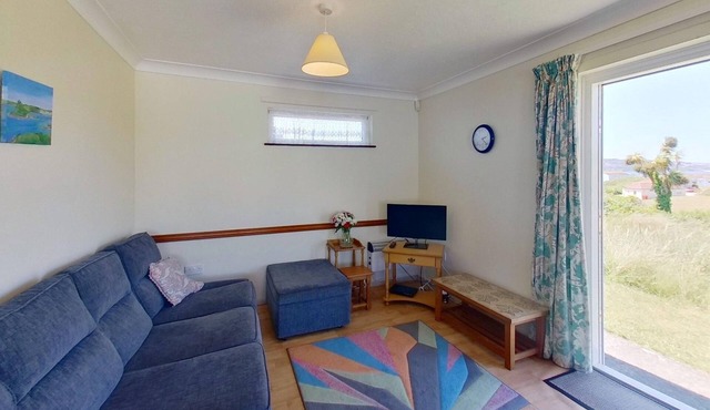 Spacious accommodation for up to five guests in a beachside bungalow