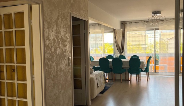Spacious and bright apartment with 3 bedrooms DIJON 5mn from the congress center