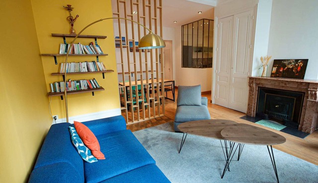 Spacious and Bright Apartment Near Part-Dieu