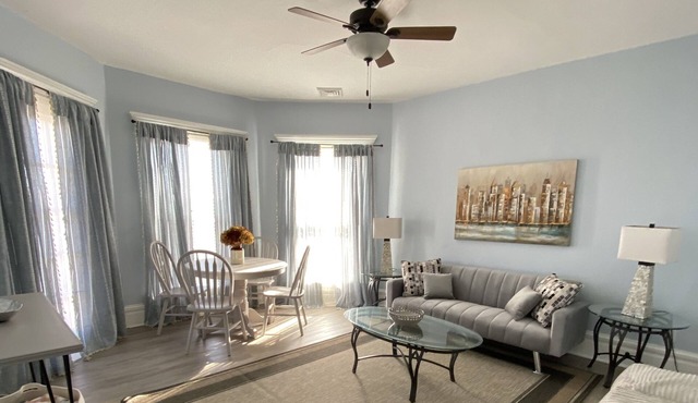 Spacious and bright Apartment steps from Downtown.