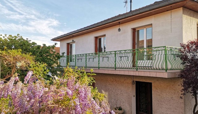 Spacious and comfortable lodging with terrace in Roanne