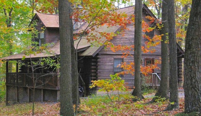 Spacious and Rustic Cabin Rental in the Woods near Catoctin Mountain Park, Maryland