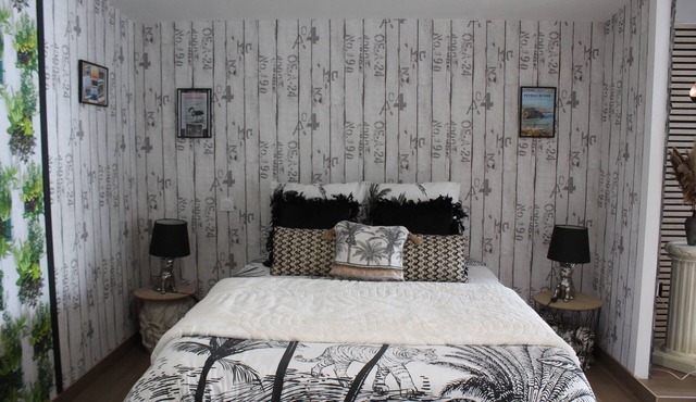 Spacious apartment with Jacuzzi, garden, Canal Plus and Netflix