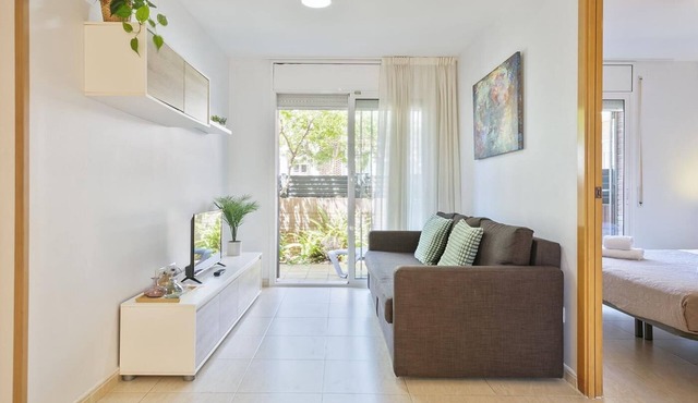 Spacious apartment for up to 5 people.
