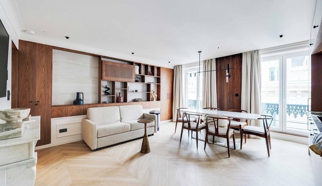 Spacious Apartment a/c 3BR/8P - Grand boulevards