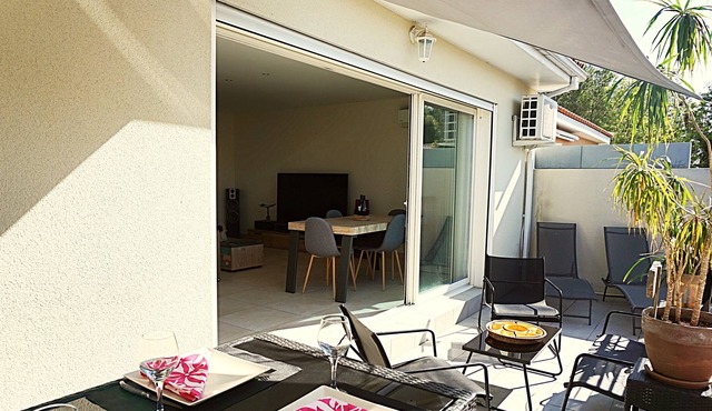 Spacious apartment between city and nature