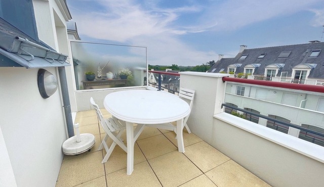 Spacious apartment for 6 people with balcony, Sarzeau
