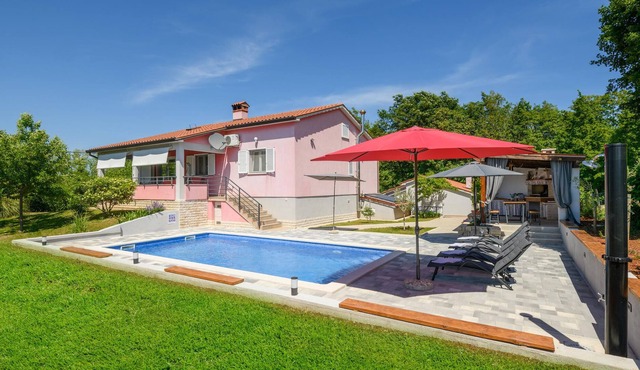 Spacious apartment with pool in the middle of the nature of Istria.