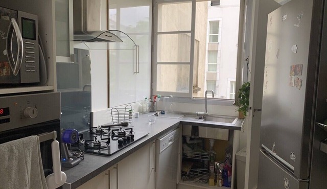 Spacious apartment with balcony