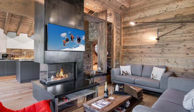 Spacious Apartment with Hammam and Electric Cart, Close to Ski Lifts