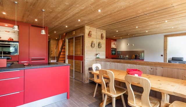 Spacious apt 7 ppl, 3*, quiet, La Clusaz