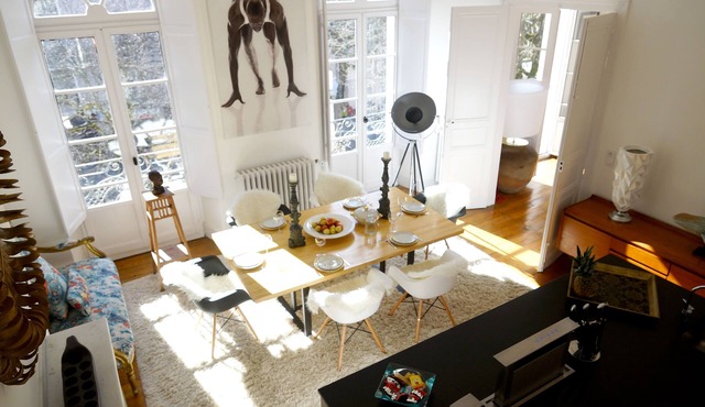 Spacious apt type 5 of 95m ², large volume, HEATED POOL