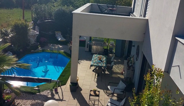 Spacious architect-designed villa in quiet location with tourist access PÉZENAS.BEZIERS.SETE.AGDE