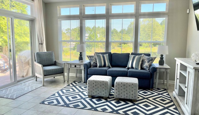 Spacious Back Bay Villa in Award-Winning Beach Community