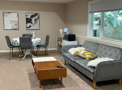 Spacious Basement with independent entry and yard