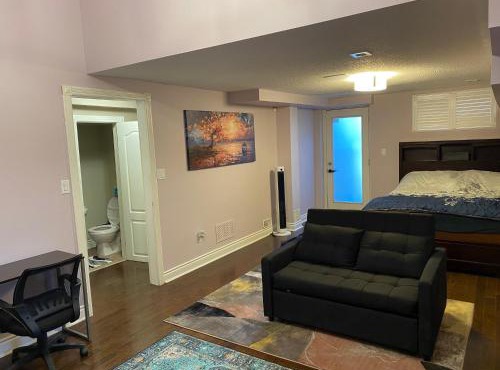 Spacious Basement with Private Bathroom and Entrance