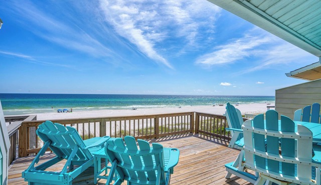 Spacious Beachfront Home - Great for Families