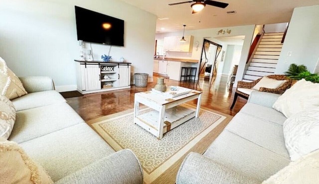 Spacious Beach Farmhouse w/Backyard Oasis