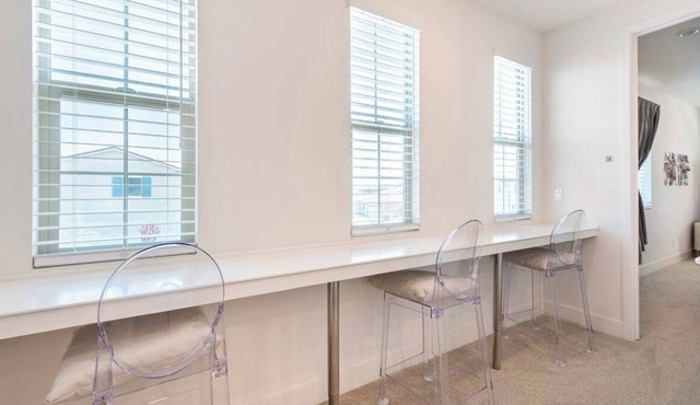 spacious bedroom 5 in pristine & restful home