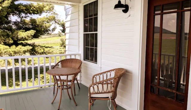 Spacious bungalow with rural views & vintage charm
