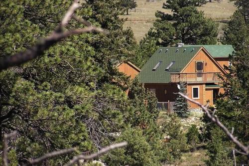 Spacious cabin with stunning views, wifi, fully stocked kitchen & W/D