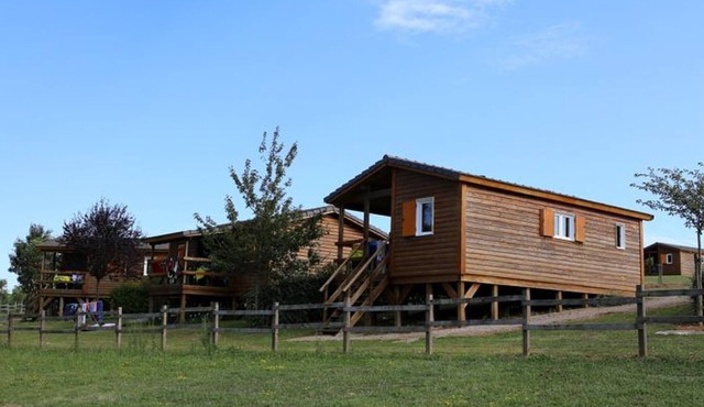 Spacious chalet for 8 people - Pond view - Terrace