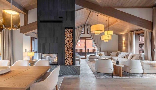 Spacious chalet in Courchevel with sauna and jacuzzi