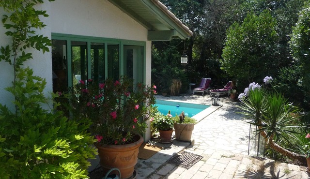 spacious charming house near montpellier with swimming pool