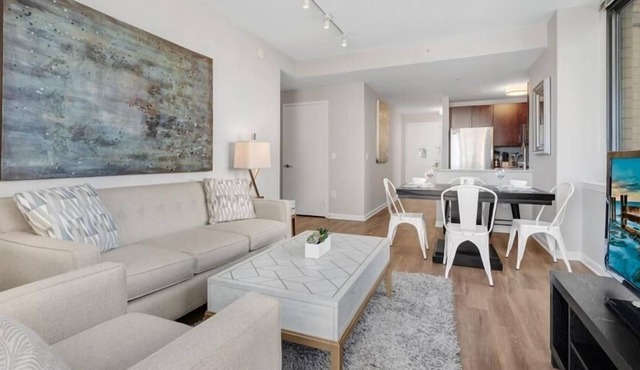 Spacious & Clean 1BR | Full Kitchen | Washer/Dryer | by GLS