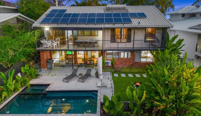 Spacious Coastal Getaway with Poolside Views